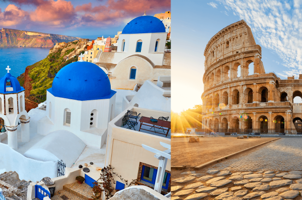 Mosaico Roma y Grecia