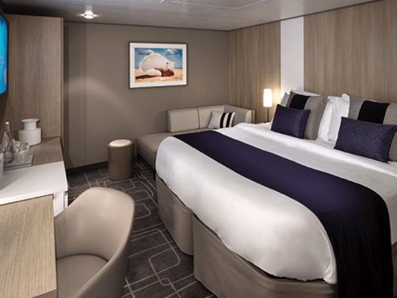 Escena del equinoccio en el Mediterráneo con colores vibrantes