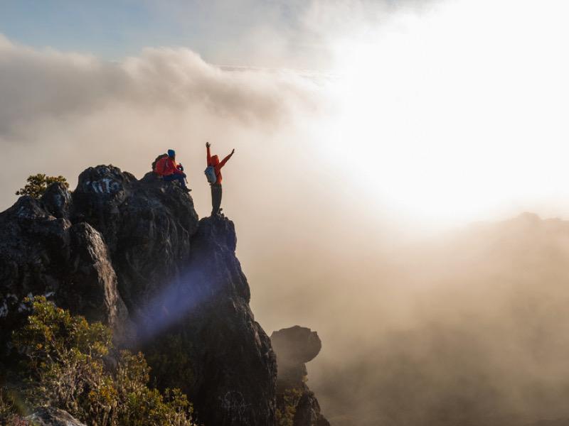 Impresionante imagen del Volcán Barú con un cielo despejado